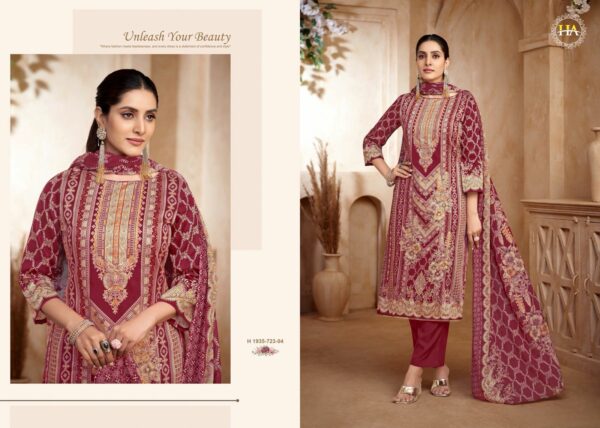 HARSHIT FASHION MEHEROON EDITION 13 Rehmat Boutique  HARSHIT FASHION MEHEROON EDITION 13 5.jpg
