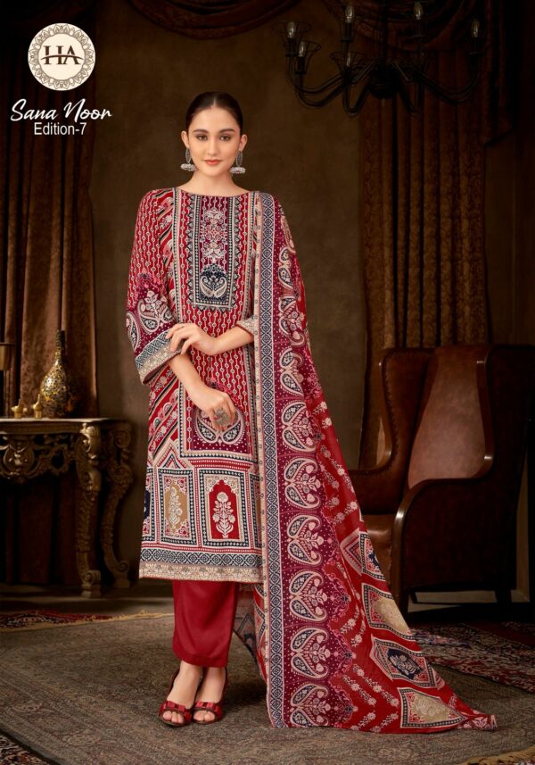 HARSHIT FASHION SANA NOOR EDITION 7 Rehmat Boutique  HARSHIT FASHION SANA NOOR EDITION 7 VISCOSE SUITS 14.jpg