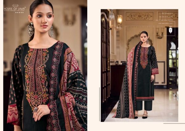 HOUSE OF LAWN BIN SAEED Rehmat Boutique  HOUSE OF LAWN BIN SAEED PURE COTTON LAWN SUITS 3.jpg