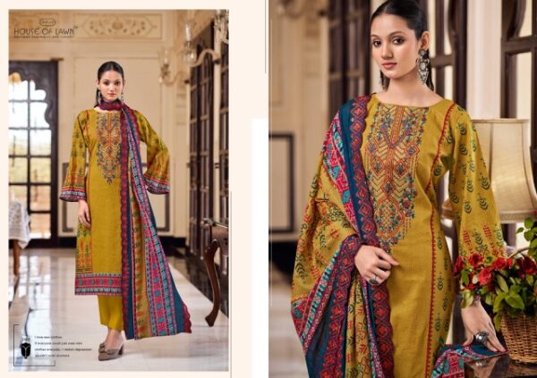 HOUSE OF LAWN BIN SAEED Rehmat Boutique  HOUSE OF LAWN BIN SAEED PURE COTTON LAWN SUITS 6.jpg