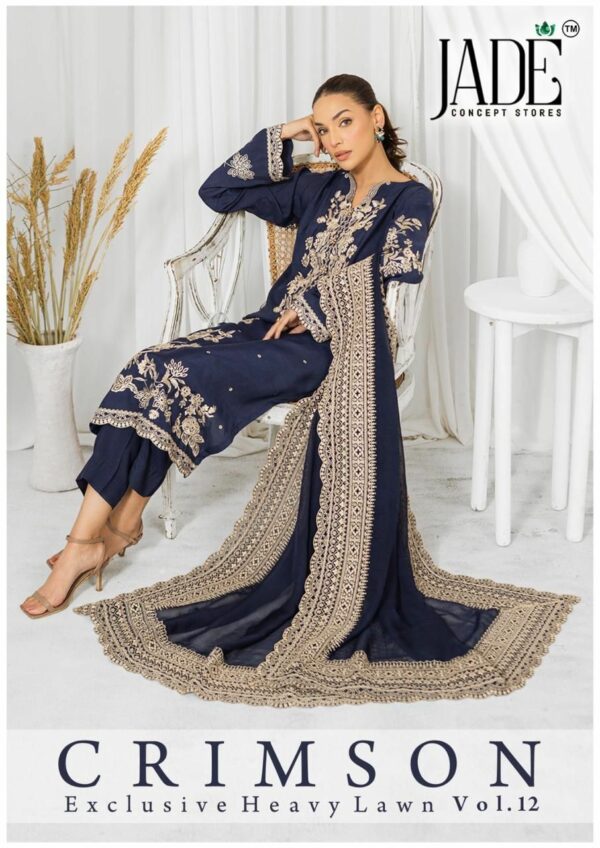 JADE CRIMSON VOL 12 Rehmat Boutique  JADE CRIMSON VOL 12 PURE LAWN KARACHI SUITS 8.jpg
