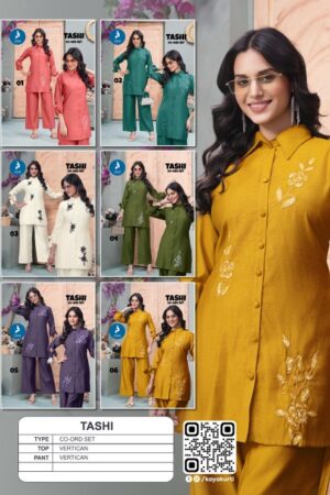 KAYA KURTI TASHI Rehmat Boutique  KAYA KURTI TASHI CORD SET WHOLESALER 1.jpg