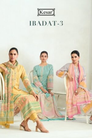 KESAR KARACHI IBAADAT VOL 3 Rehmat Boutique  KESAR KARACHI IBAADAT VOL 3 6.jpg