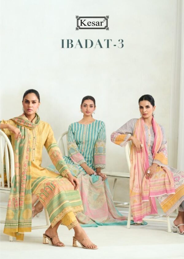 KESAR KARACHI IBAADAT VOL 3 Rehmat Boutique  KESAR KARACHI IBAADAT VOL 3 6.jpg