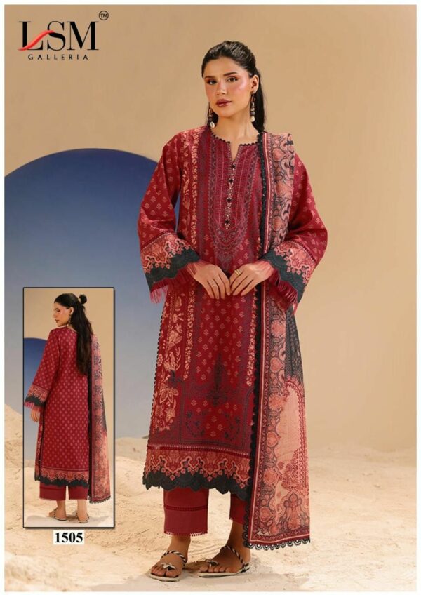 LSM GALLERIA PARIAN DREAM VOL 15 Rehmat Boutique  LSM GALLERIA PARIAN DREAM VOL 15 LAWN SUITS CATALOG 5.jpg