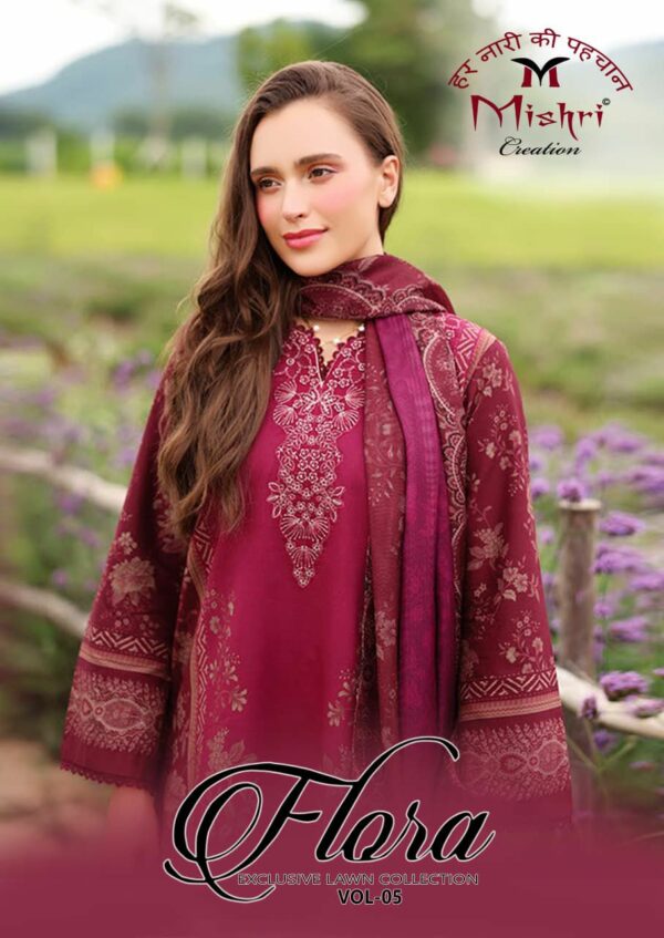 MISHRI CREATION FLORA VOL 5 Rehmat Boutique  MISHRI CREATION FLORA VOL 5 WHOLESALE 8.jpg