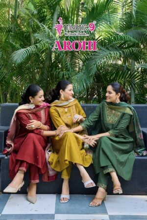 MYSTIC 9 AROHI VOL 1 KURTI WHOLESALER 10.jpg