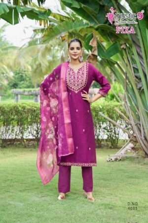 MYSTIC 9 FIZA VOL 4 Rehmat Boutique  MYSTIC 9 FIZA VOL 4 KURTI WHOLESALER 3.jpg