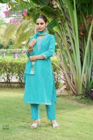 MYSTIC 9 FIZA VOL 4 Rehmat Boutique  MYSTIC 9 FIZA VOL 4 KURTI WHOLESALER 6.jpg
