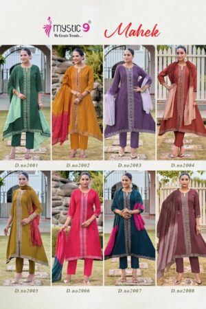 MYSTIC 9 MAHEK Rehmat Boutique  MYSTIC 9 MAHEK KURTI WHOLESALER SURAT 10.jpg