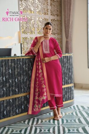 MYSTIC 9 RICH GOLD VOL 5 Rehmat Boutique  MYSTIC 9 RICH GOLD VOL 5 WHOLESALE PRICE 7.jpg