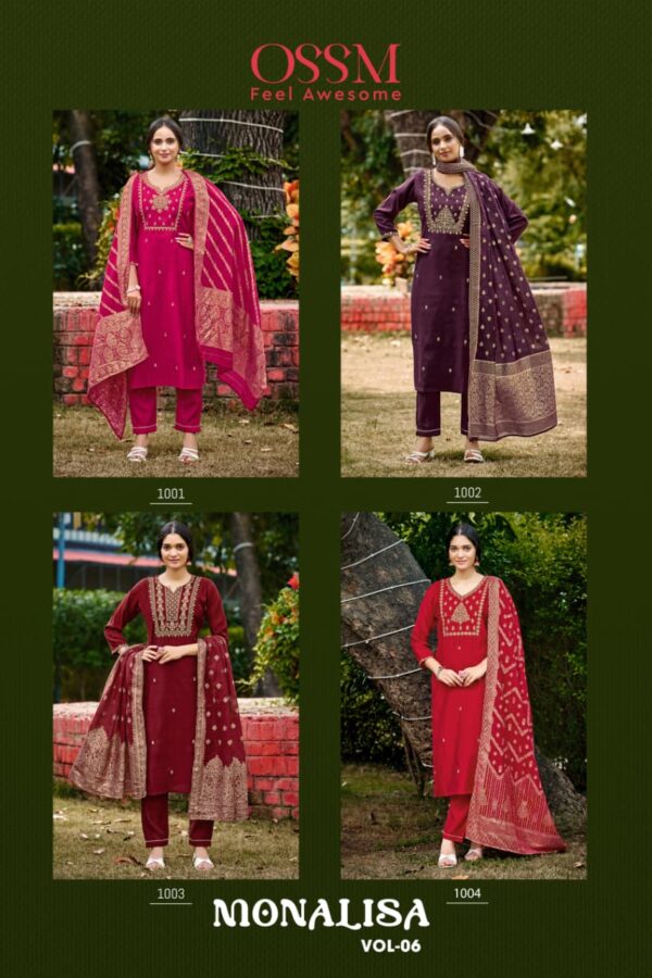 OSSM MONALISA VOL 6 Rehmat Boutique  OSSM MONALISA VOL 6 WHOLESALE KURTIS 4.jpg