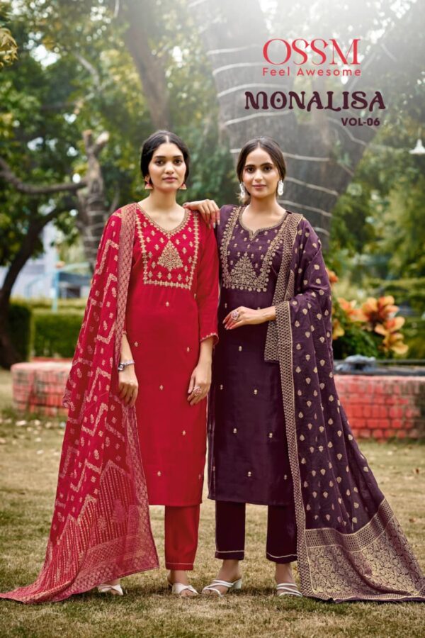 OSSM MONALISA VOL 6 Rehmat Boutique  OSSM MONALISA VOL 6 WHOLESALE KURTIS 5.jpg