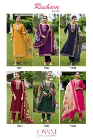OSSM RESHAM VOL 2 Rehmat Boutique  OSSM RESHAM VOL 2 KURTI WHOLESALER 5.jpg