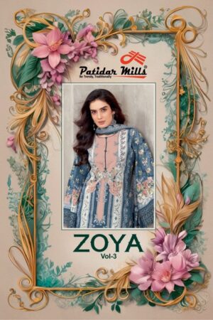 PATIDAR MILLS ZOYA VOL 3 Rehmat Boutique  PATIDAR MILLS ZOYA VOL 3 1.jpg