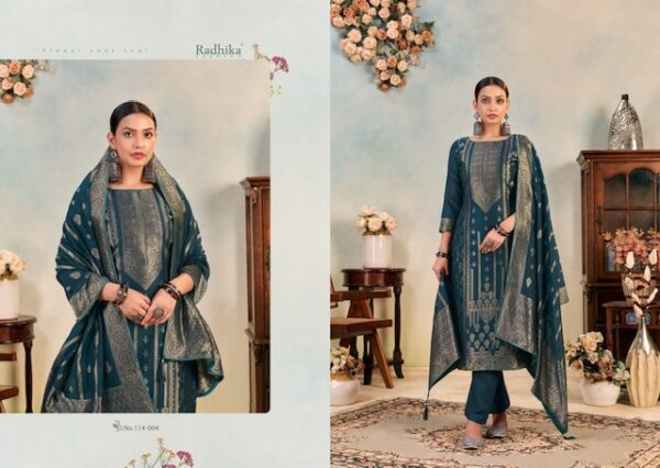 RADHIKA AZARA BANARASI ADHA VOL 6 Rehmat Boutique  RADHIKA AZARA BANARASI ADHA VOL 6 LATEST CATALOG 5.jpg