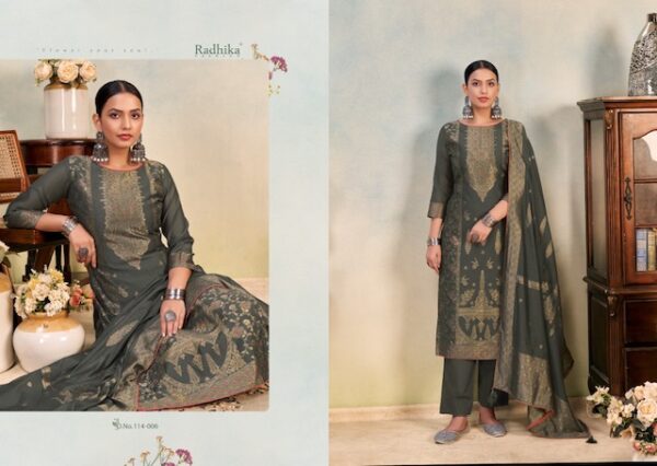 RADHIKA AZARA BANARASI ADHA VOL 6 Rehmat Boutique  RADHIKA AZARA BANARASI ADHA VOL 6 LATEST CATALOG 7.jpg