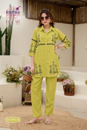 RADHIKA LIFESTYLE JAGUAR VOL 1 Rehmat Boutique  RADHIKA LIFESTYLE JAGUAR VOL 1 READYMADE CORD SET 4.jpg