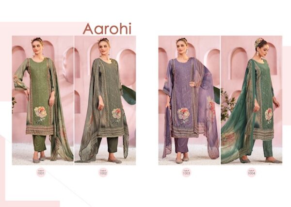 RUPALI AAROHI Rehmat Boutique  RUPALI AAROHI CREPE HANDWORK SUITS CATALOG 4.jpg