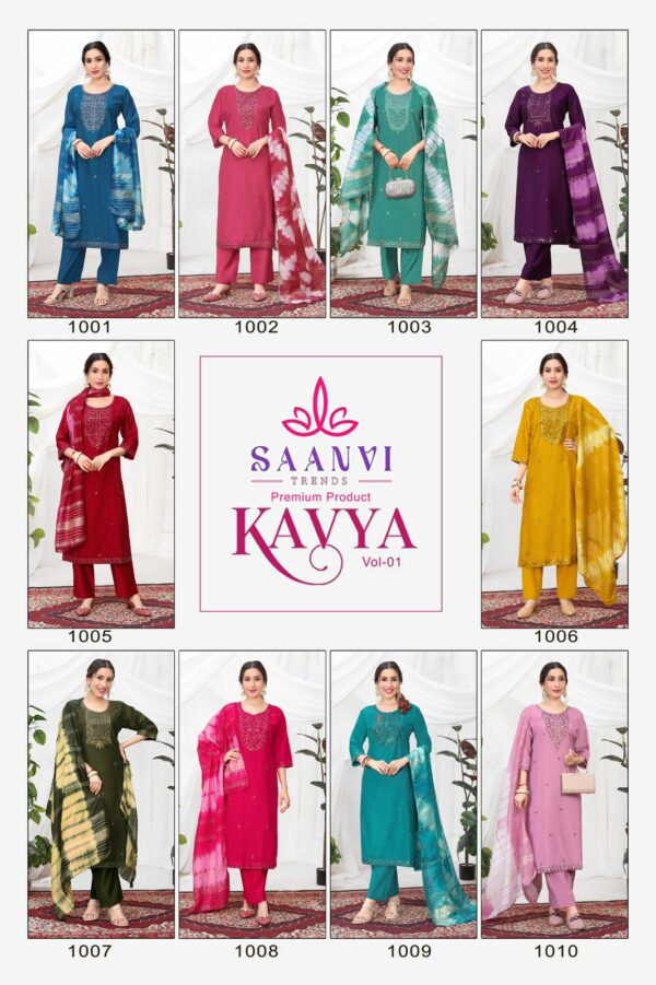 SAANVI TRENDS KAVYA VOL 1 Rehmat Boutique  SAANVI TRENDS KAVYA VOL 1 WHOLESALE PRICE 11.jpg