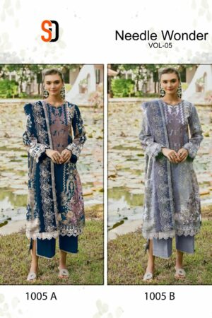 SHRADDHA NEEDLE WONDER VOL 5 Rehmat Boutique  SHRADDHA NEEDLE WONDER VOL 5 PAKISTANI SUITS 4.jpg