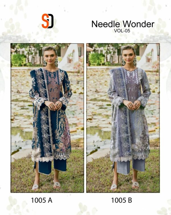 SHRADDHA NEEDLE WONDER VOL 5 Rehmat Boutique  SHRADDHA NEEDLE WONDER VOL 5 PAKISTANI SUITS 4.jpg