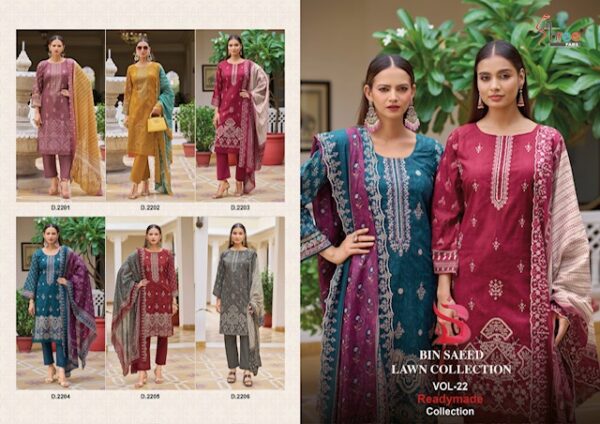 SHREE FABS BIN SAEED VOL 22 Rehmat Boutique  SHREE FABS BIN SAEED VOL 22 WHOLESALE PRICE 7.jpg