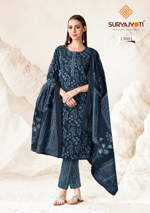 SURYAJYOTI PREYASI VOL 13 Rehmat Boutique  SURYAJYOTI PREYASI VOL 13 READYMADE COTTON KURTIS 10.jpg