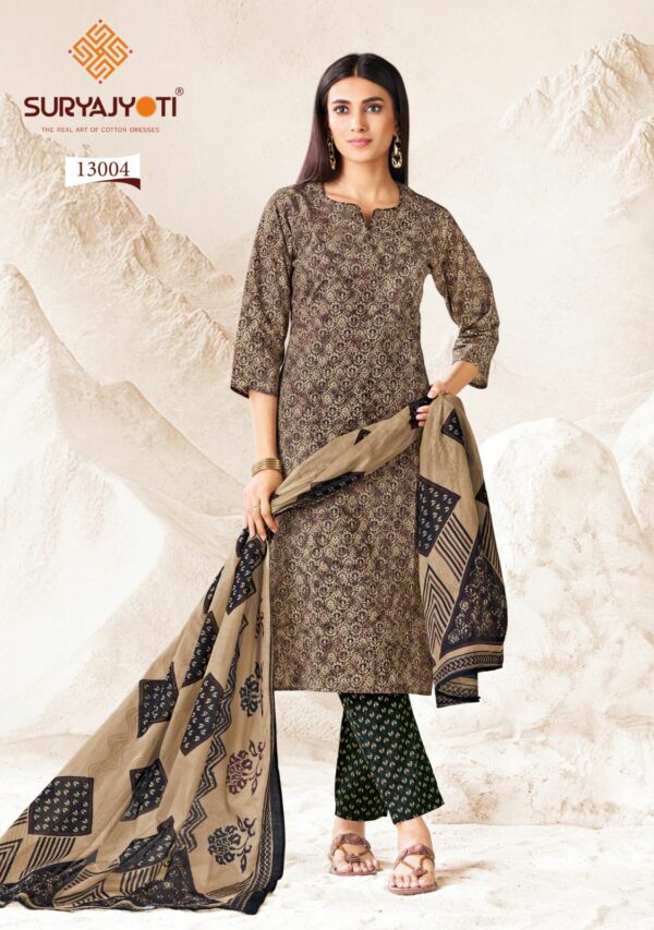 SURYAJYOTI PREYASI VOL 13 Rehmat Boutique  SURYAJYOTI PREYASI VOL 13 READYMADE COTTON KURTIS 12.jpg