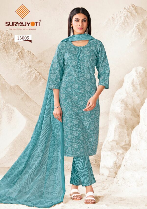 SURYAJYOTI PREYASI VOL 13 Rehmat Boutique  SURYAJYOTI PREYASI VOL 13 READYMADE COTTON KURTIS 3.jpg