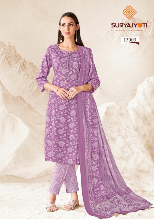 SURYAJYOTI PREYASI VOL 13 Rehmat Boutique  SURYAJYOTI PREYASI VOL 13 READYMADE COTTON KURTIS 7.jpg