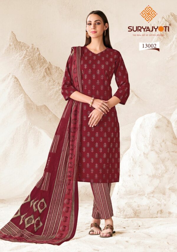 SURYAJYOTI PREYASI VOL 13 Rehmat Boutique  SURYAJYOTI PREYASI VOL 13 READYMADE COTTON KURTIS 8.jpg