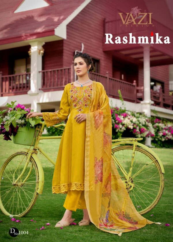 VAZI FASHION RASHMIKA Rehmat Boutique  VAZI FASHION RASHMIKA KURTI WHOLESALER 4.jpg