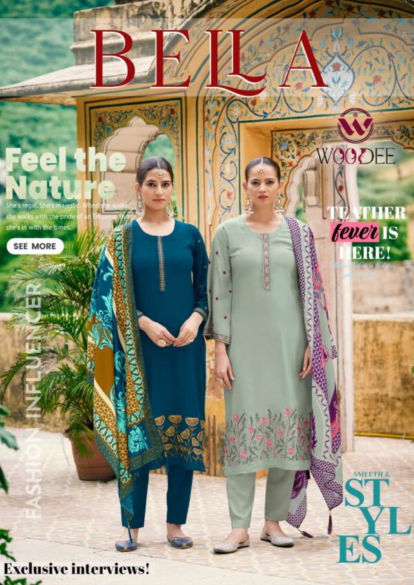 WOODEE BELLA Rehmat Boutique  WOODEE BELLA KURTI WHOLESALER SURAT 6.jpg
