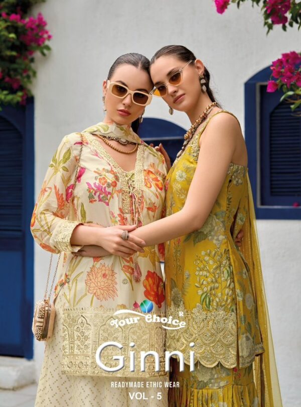 YOUR CHOICE GINNI VOL 5 Rehmat Boutique  YOUR CHOICE GINNI VOL 5 CHINNON SUITS CATALOGUE 10.jpg