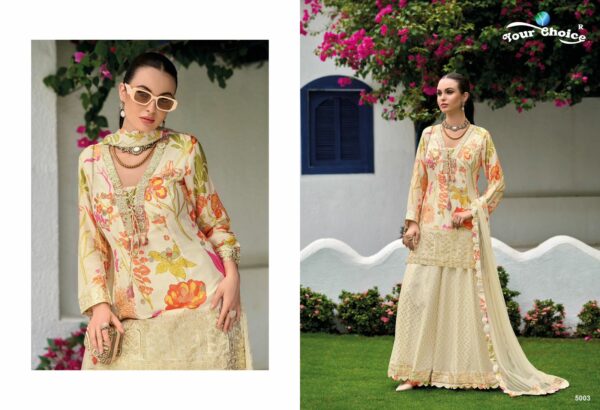 YOUR CHOICE GINNI VOL 5 Rehmat Boutique  YOUR CHOICE GINNI VOL 5 CHINNON SUITS CATALOGUE 5.jpg