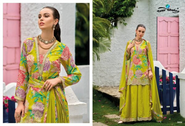YOUR CHOICE GINNI VOL 5 Rehmat Boutique  YOUR CHOICE GINNI VOL 5 CHINNON SUITS CATALOGUE 7.jpg