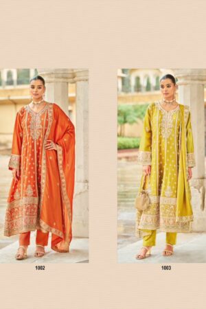 YOUR CHOICE KRONIS Rehmat Boutique  YOUR CHOICE KRONIS HEAVY CHINNON SUITS CATALOG 3.jpg