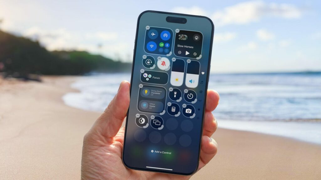 Change These 10 iOS 18.6 Settings Now and It will Really feel Like You Bought a New iPhone Rehmat Boutique  ios18 control center iphone beach hero.jpg