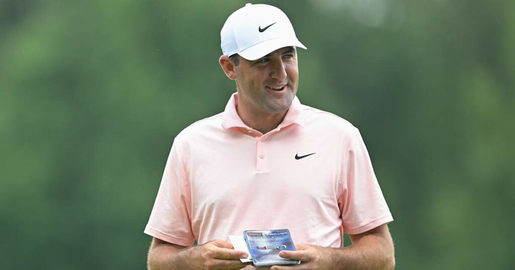 Why Scottie Scheffler spent $50 on eBay for a divot restore software Rehmat Boutique Why Scottie Scheffler spent $50 on eBay for a divot restore software Rehmat Boutique scheffler r1 fedex.jpg