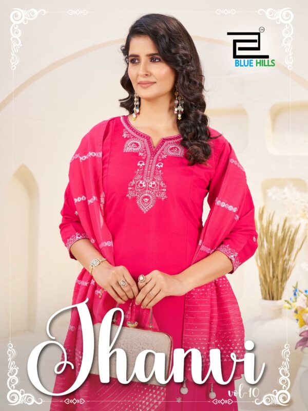 BLUE HILLS JHANVI VOL 10 KURTI WHOLESALER 6.jpg