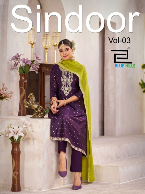 BLUE HILLS SINDOOR VOL 3 KURTI WHOLESALER 6.jpg