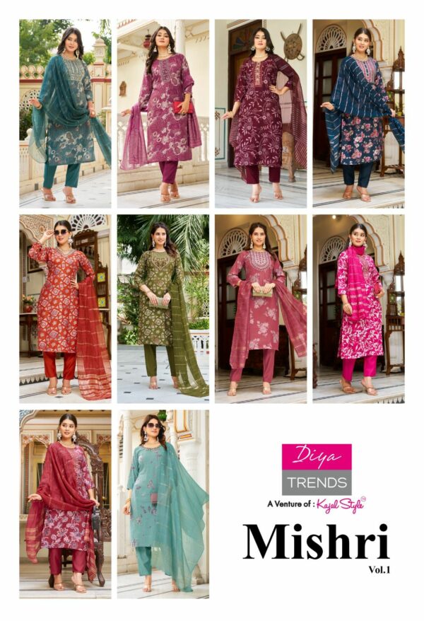 DIYA TRENDS MISHRI VOL 1 KURTI WHOLESALER 10.jpg