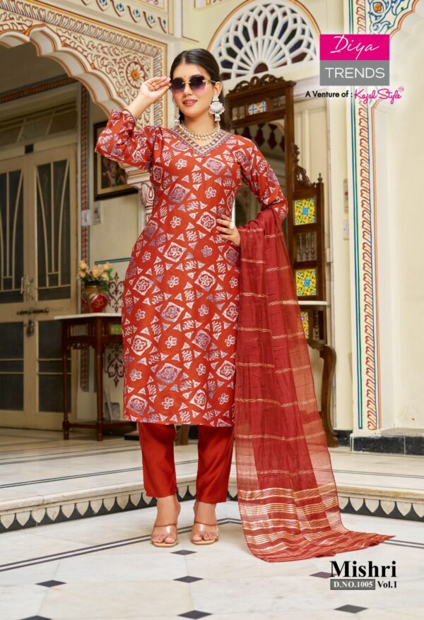 DIYA TRENDS MISHRI VOL 1 KURTI WHOLESALER 4.jpg
