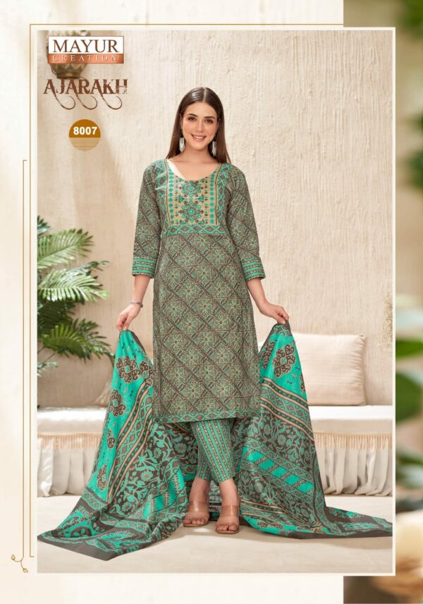 MAYUR CREATION AJARAKH VOL 8 WHOLESALE 4.jpg