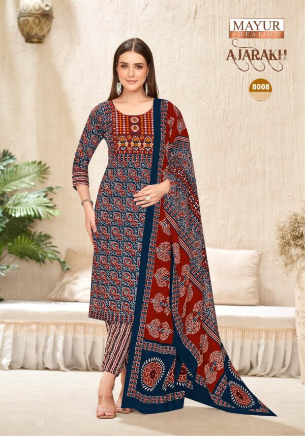 MAYUR CREATION AJARAKH VOL 8 WHOLESALE 5.jpg