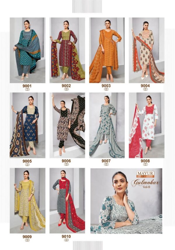 MAYUR CREATION GULMOHAR VOL 9 READYMADE KURTIS 12.jpg