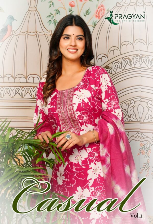 PRAGYAN CASUAL VOL 1 KURTI WHOLESALER 2.jpg