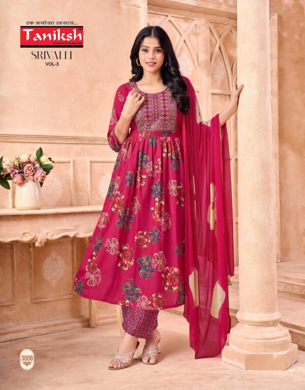TANIKSH SRIVALLI VOL 3 KURTI MANUFACTURER 4.jpg