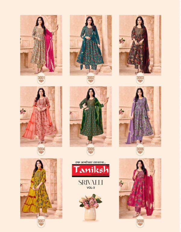 TANIKSH SRIVALLI VOL 3 KURTI MANUFACTURER 5.jpg